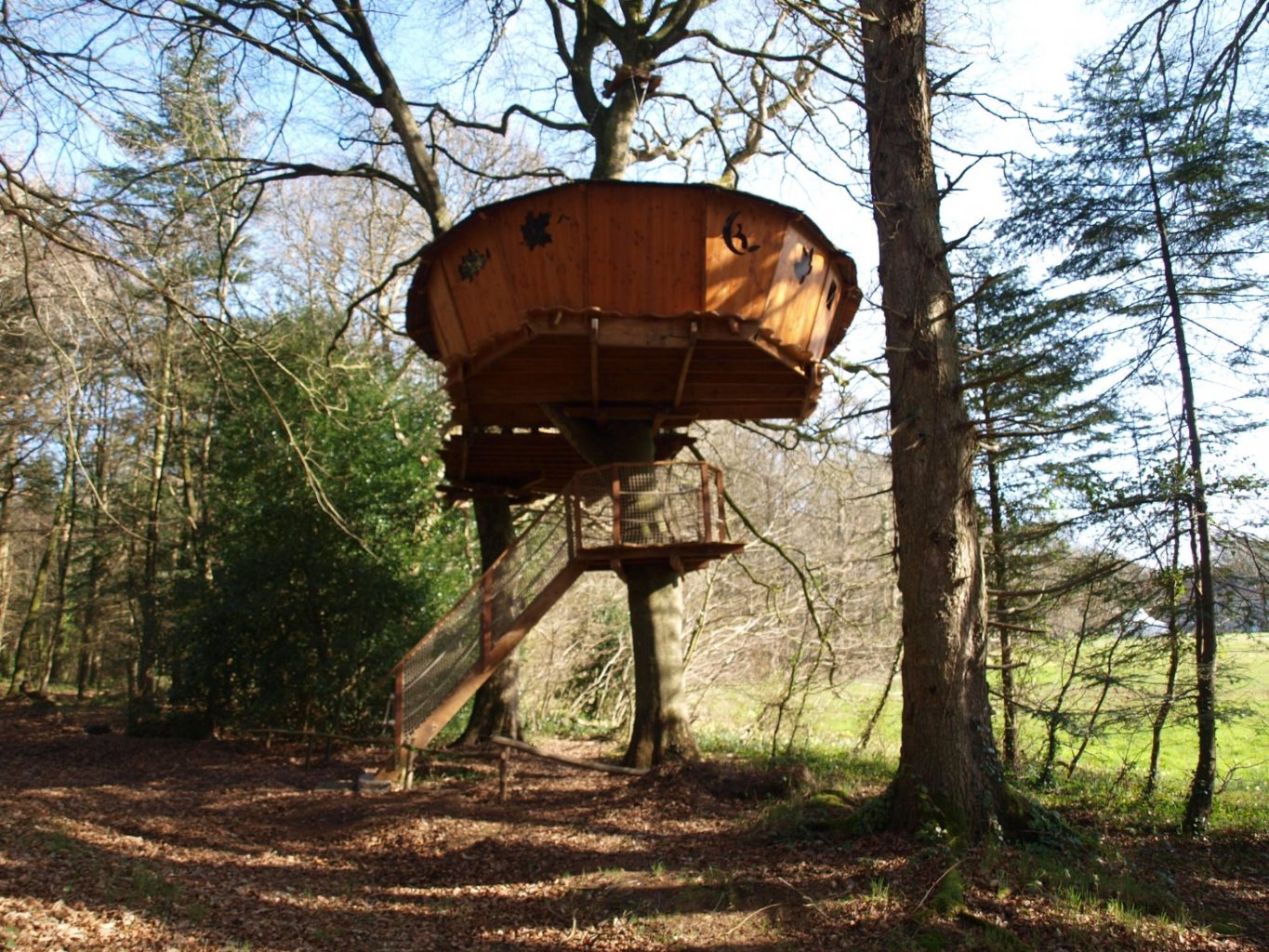 Treehouse Vacation Idea : Cabane Jonquille - Treehouselove